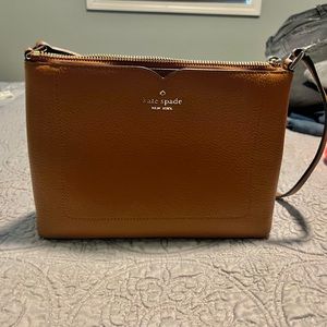 Kate Spade Harlow Crossbody Warm Gingerbread